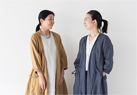 料理家・真藤さん×fog linen work・関根さん 制作インタビュー